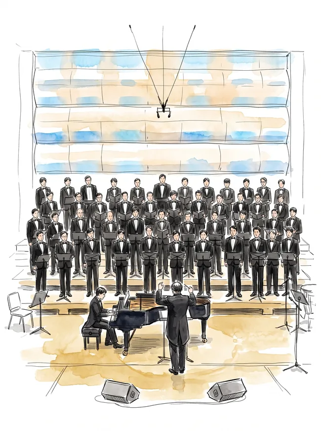 합창 공연 이미지 — 국립합창단 기획공연 〈신진지휘자 초청연주회〉의 포스터는 공개되지 않았습니다